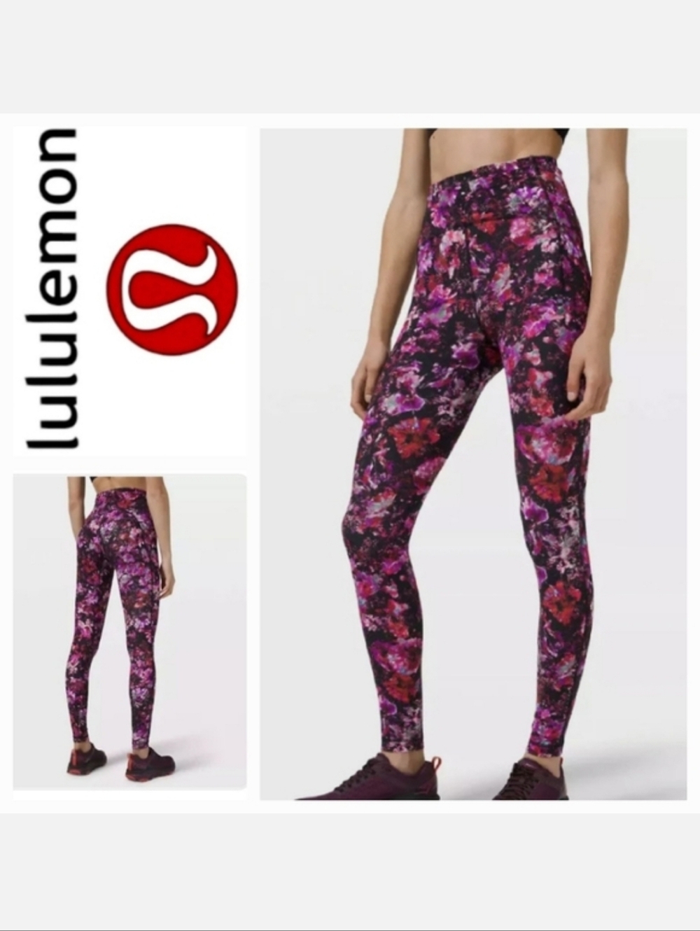 Lululemon Swift Speed HR 28" Legging FFAM Fluoro Floral Multi Print Sz 2 NWT